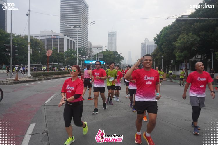 Race photo from Smartfren Run 2025 Vibes