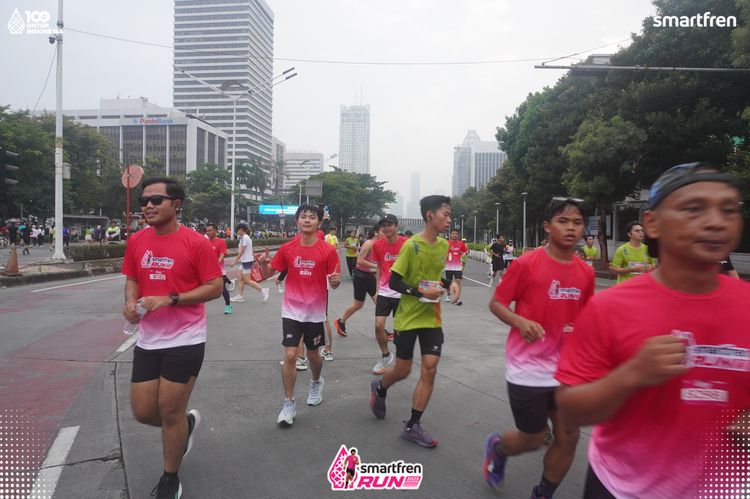 Race photo from Smartfren Run 2025 Vibes