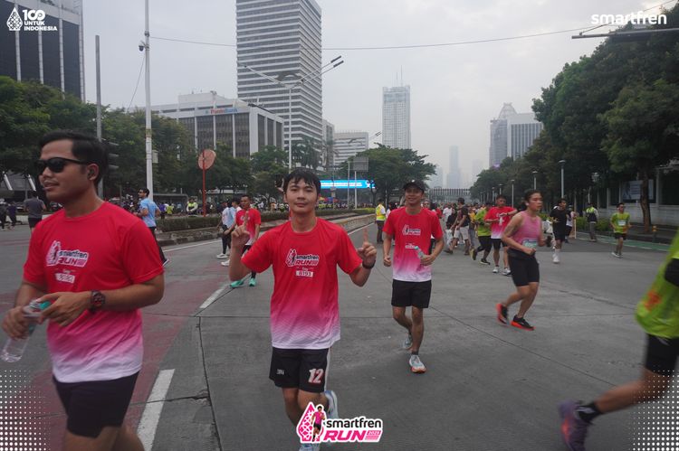 Race photo from Smartfren Run 2025 Vibes
