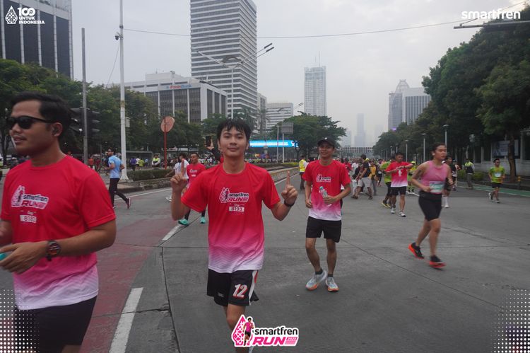 Race photo from Smartfren Run 2025 Vibes