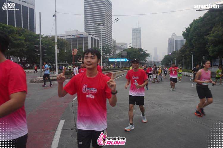 Race photo from Smartfren Run 2025 Vibes