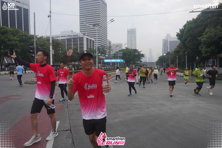 Race photo from Smartfren Run 2025 Vibes