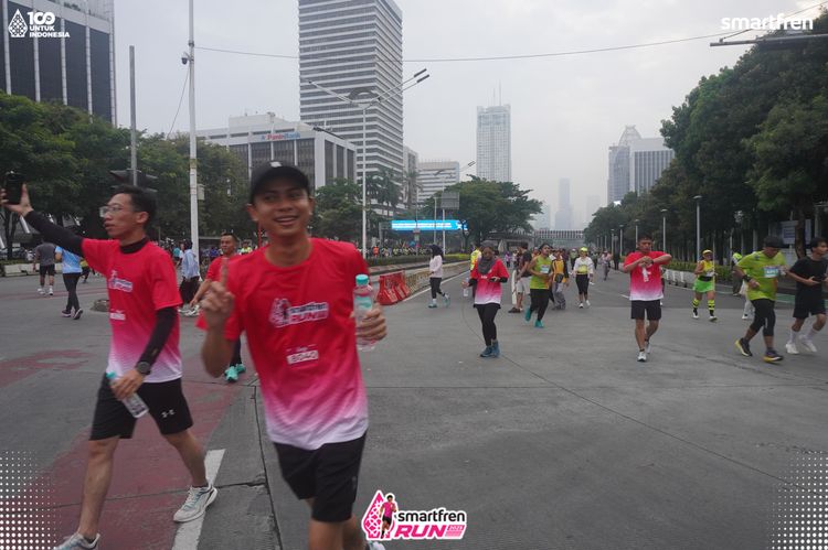 Race photo from Smartfren Run 2025 Vibes