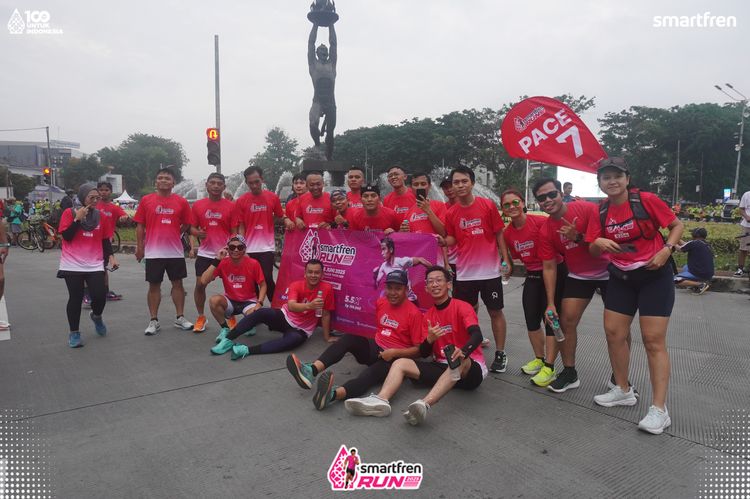 Race photo from Smartfren Run 2025 Vibes
