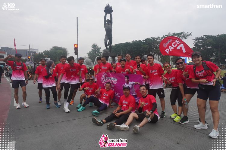Race photo from Smartfren Run 2025 Vibes