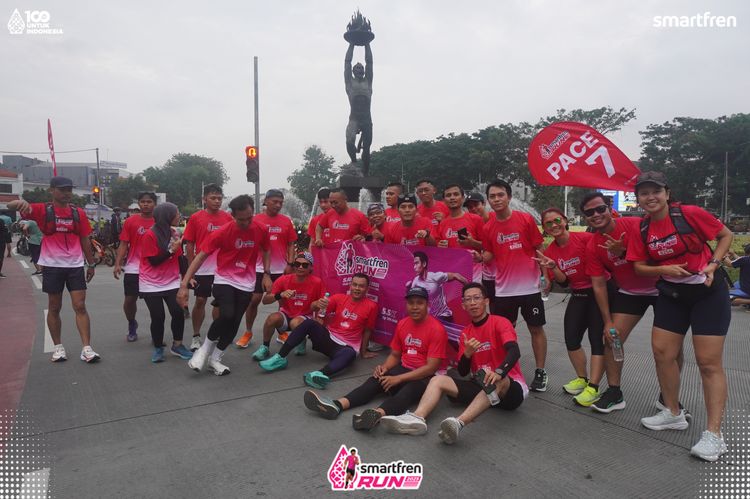 Race photo from Smartfren Run 2025 Vibes