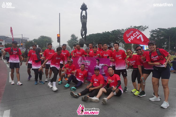 Race photo from Smartfren Run 2025 Vibes