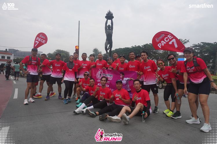 Race photo from Smartfren Run 2025 Vibes