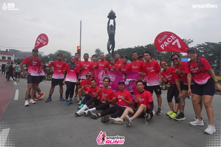 Race photo from Smartfren Run 2025 Vibes