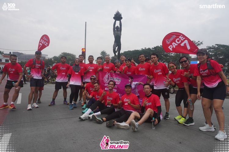 Race photo from Smartfren Run 2025 Vibes