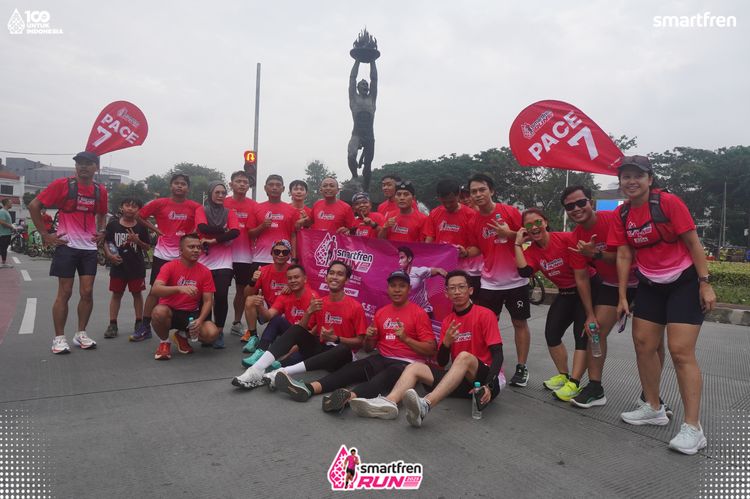 Race photo from Smartfren Run 2025 Vibes