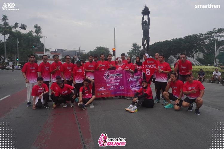 Race photo from Smartfren Run 2025 Vibes