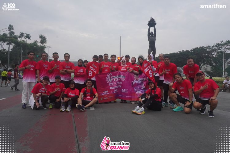 Race photo from Smartfren Run 2025 Vibes