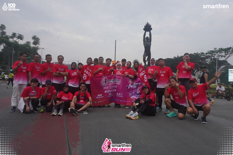 Race photo from Smartfren Run 2025 Vibes