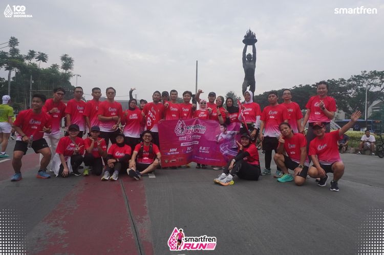 Race photo from Smartfren Run 2025 Vibes