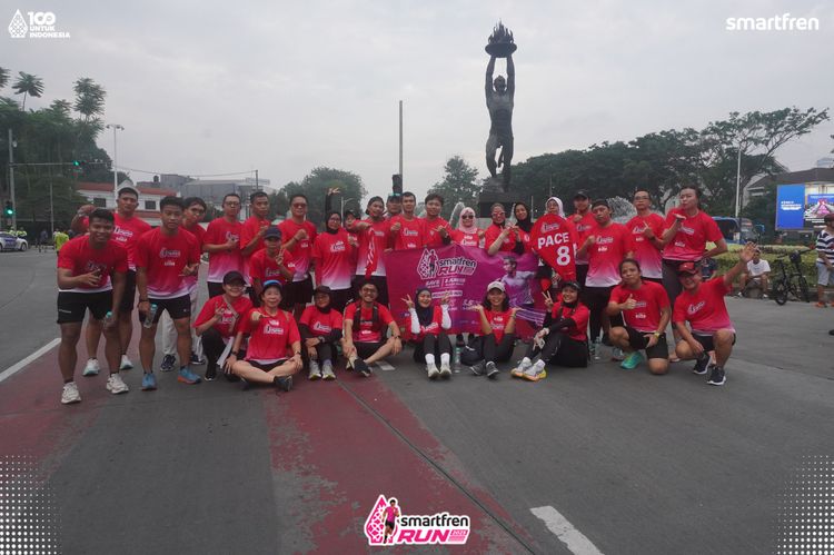 Race photo from Smartfren Run 2025 Vibes