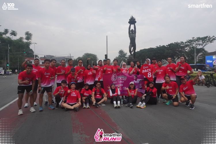 Race photo from Smartfren Run 2025 Vibes