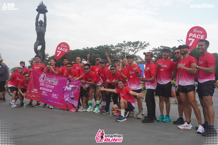 Race photo from Smartfren Run 2025 Vibes