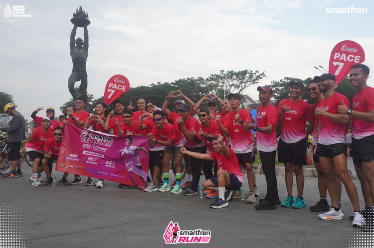 Race photo from Smartfren Run 2025 Vibes