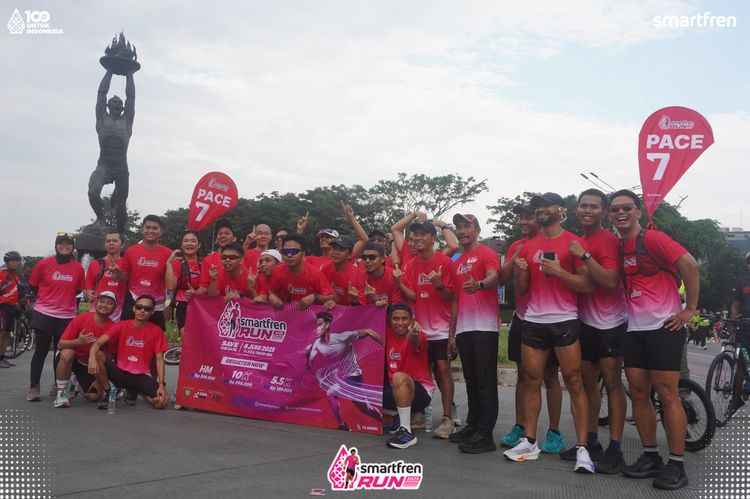 Race photo from Smartfren Run 2025 Vibes