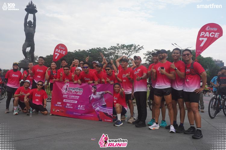 Race photo from Smartfren Run 2025 Vibes