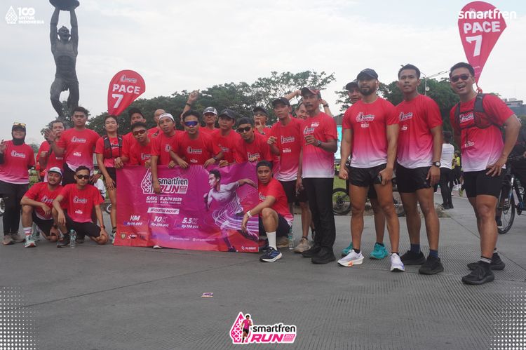 Race photo from Smartfren Run 2025 Vibes