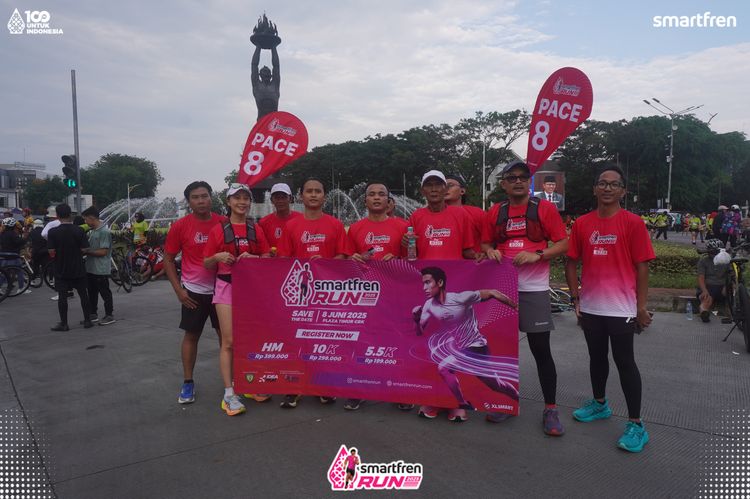 Race photo from Smartfren Run 2025 Vibes