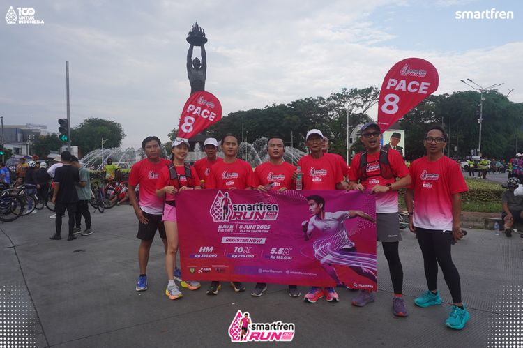 Race photo from Smartfren Run 2025 Vibes