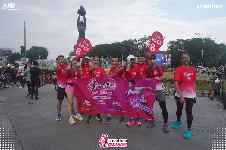 Race photo from Smartfren Run 2025 Vibes