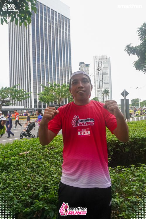 Race photo from Smartfren Run 2025 Vibes