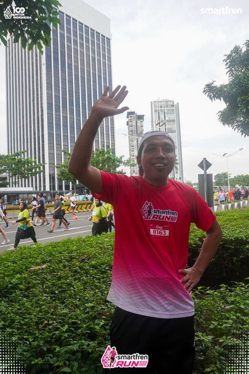 Race photo from Smartfren Run 2025 Vibes
