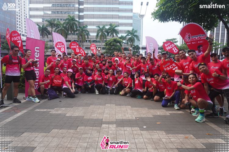 Race photo from Smartfren Run 2025 Vibes