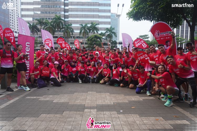 Race photo from Smartfren Run 2025 Vibes