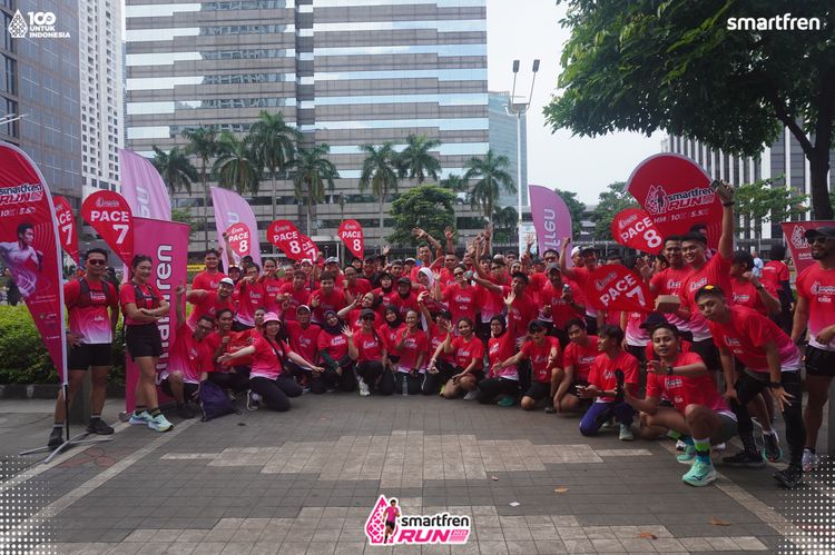 Race photo from Smartfren Run 2025 Vibes