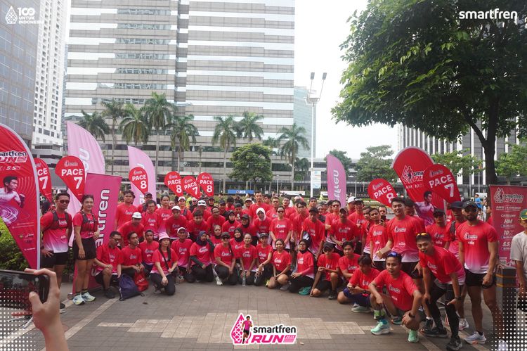 Race photo from Smartfren Run 2025 Vibes