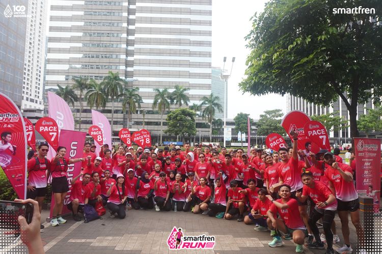Race photo from Smartfren Run 2025 Vibes