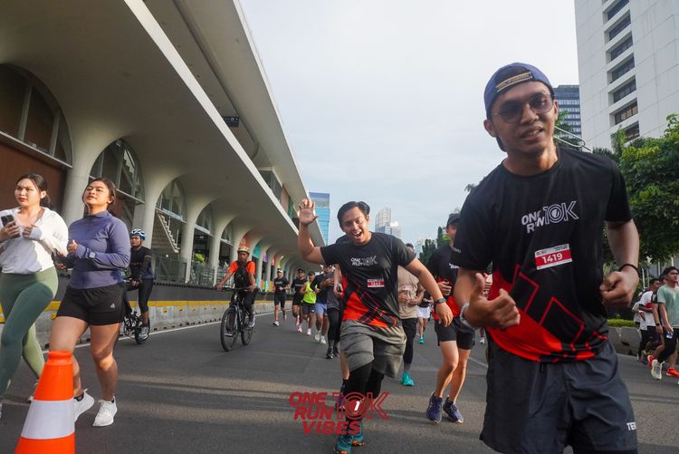 Race photo from ONE RUN 10K VIBES JAKARTA