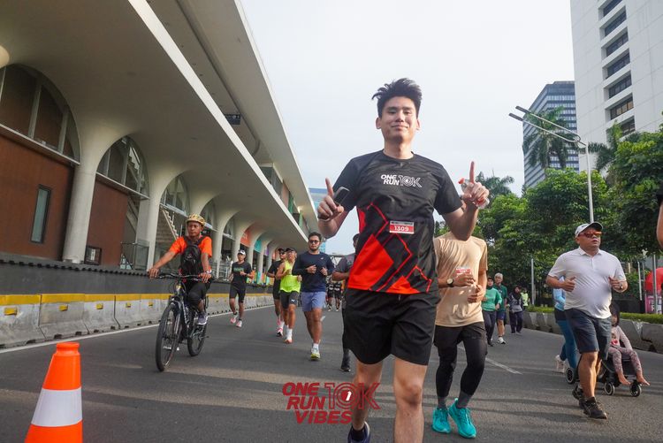 Race photo from ONE RUN 10K VIBES JAKARTA
