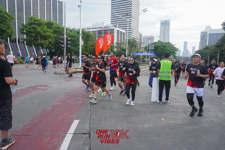 Race photo from ONE RUN 10K VIBES JAKARTA