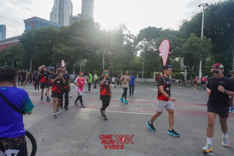 Race photo from ONE RUN 10K VIBES JAKARTA