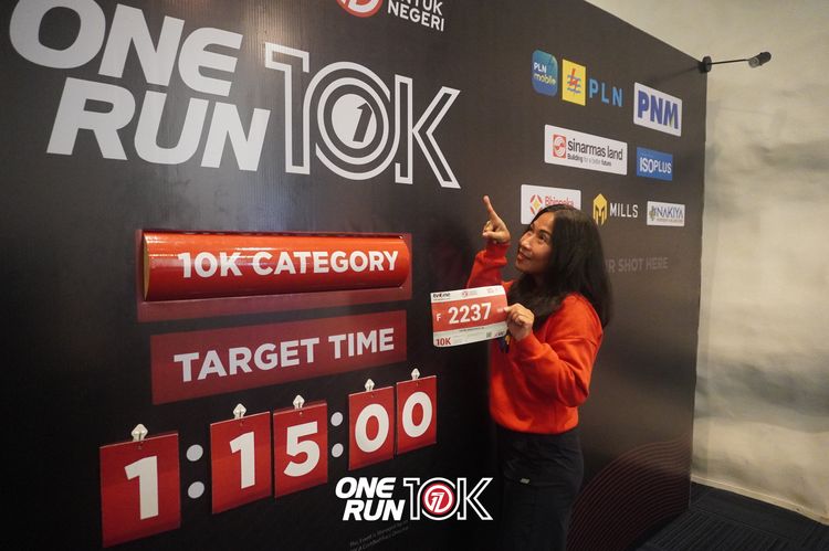 Race photo from ONE RUN 10K 2025