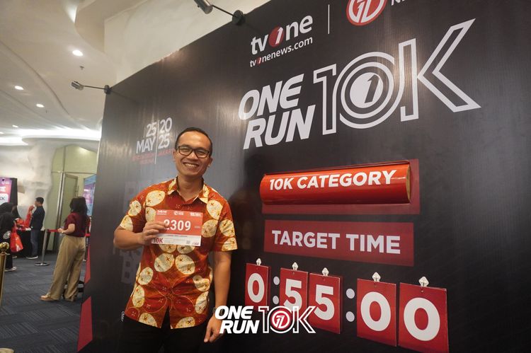 Race photo from ONE RUN 10K 2025