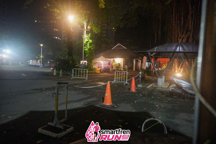 Race photo from Shakeout Run - Smartfren Run