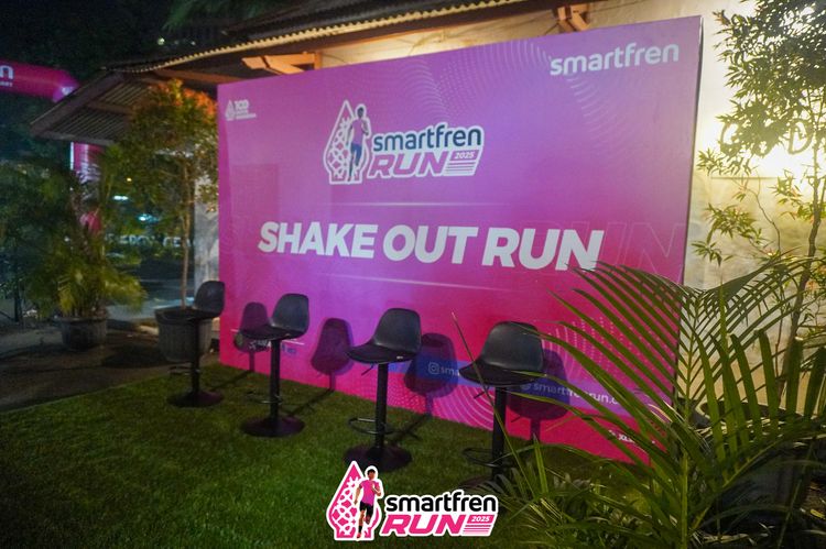 Race photo from Shakeout Run - Smartfren Run