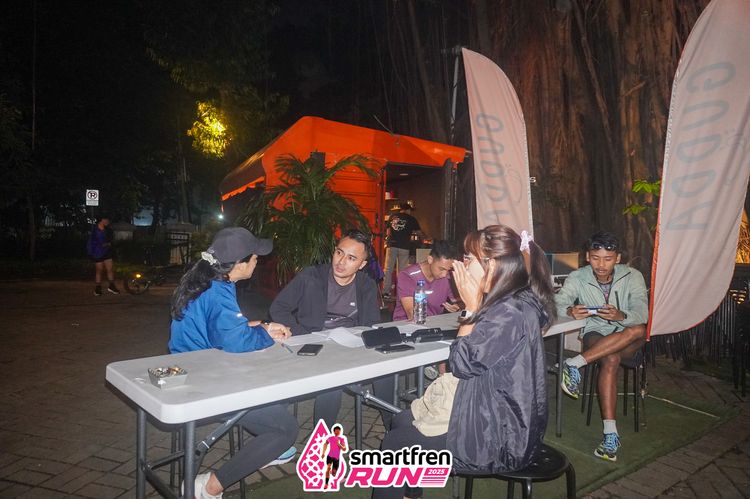 Race photo from Shakeout Run - Smartfren Run