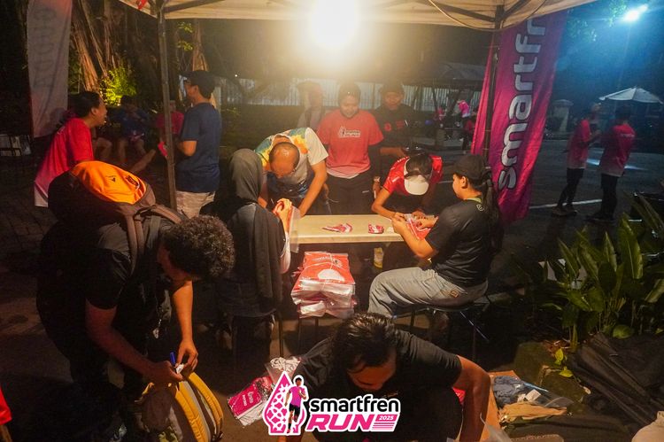 Race photo from Shakeout Run - Smartfren Run