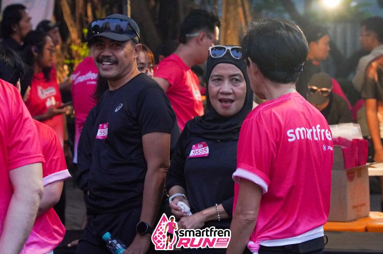 Race photo from Shakeout Run - Smartfren Run