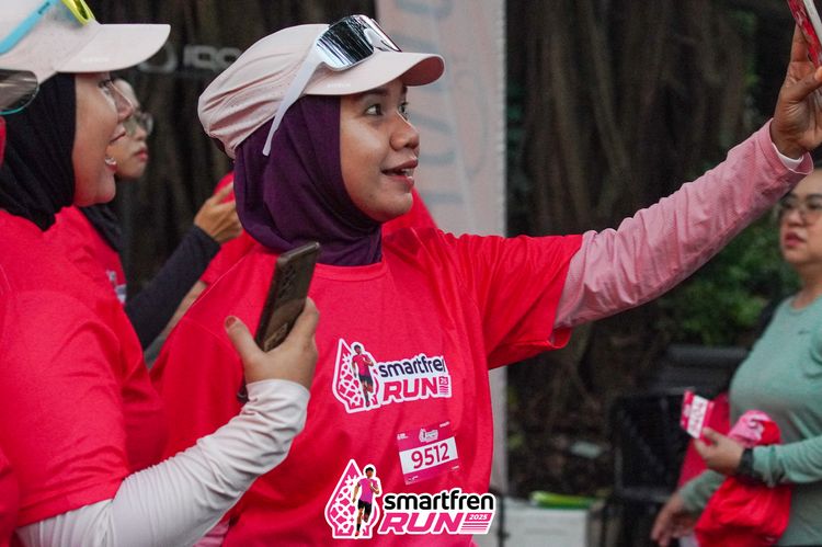 Race photo from Shakeout Run - Smartfren Run