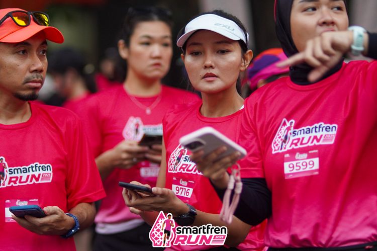 Race photo from Shakeout Run - Smartfren Run
