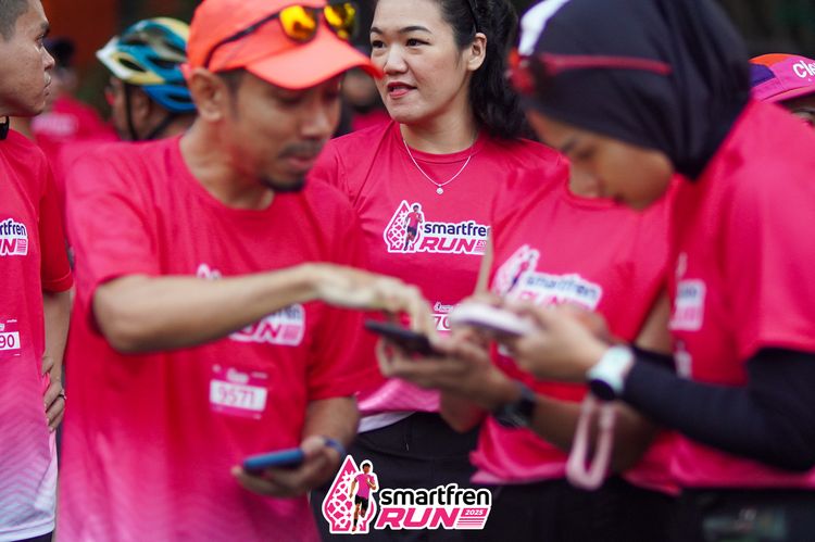 Race photo from Shakeout Run - Smartfren Run